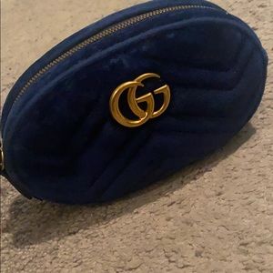 Brand new velour Gucci belt bag